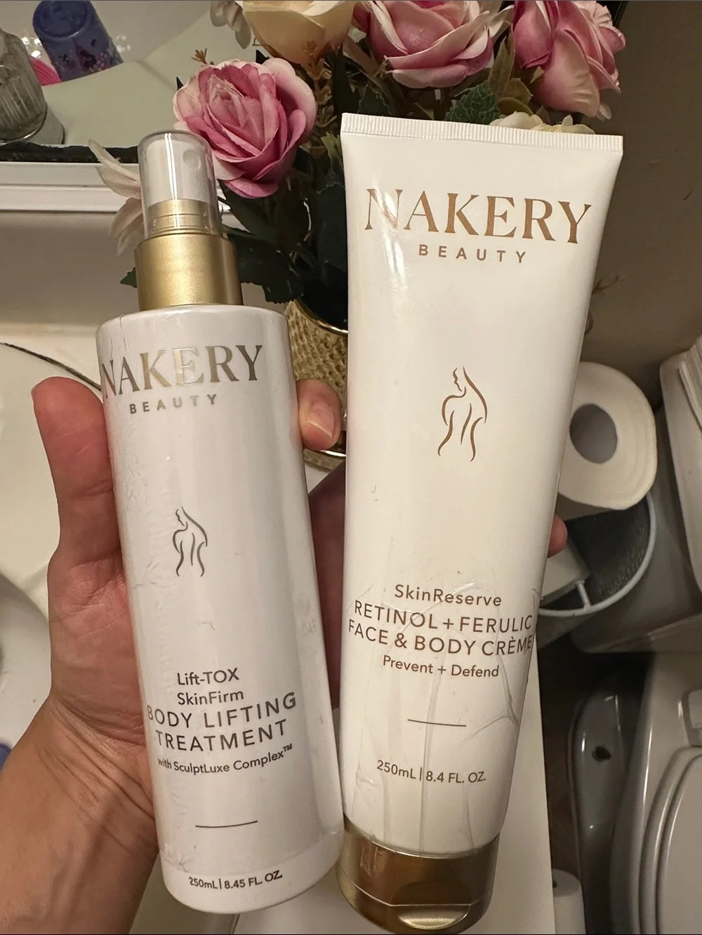 Nakery Beauty White Retinol + Ferulic Face & Body Crème - Hydrating Moisturizer